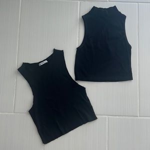 2 for $10 high neck tank tops
